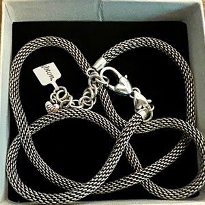 Brighton Silver Plated Starter Charm Necklace 20”